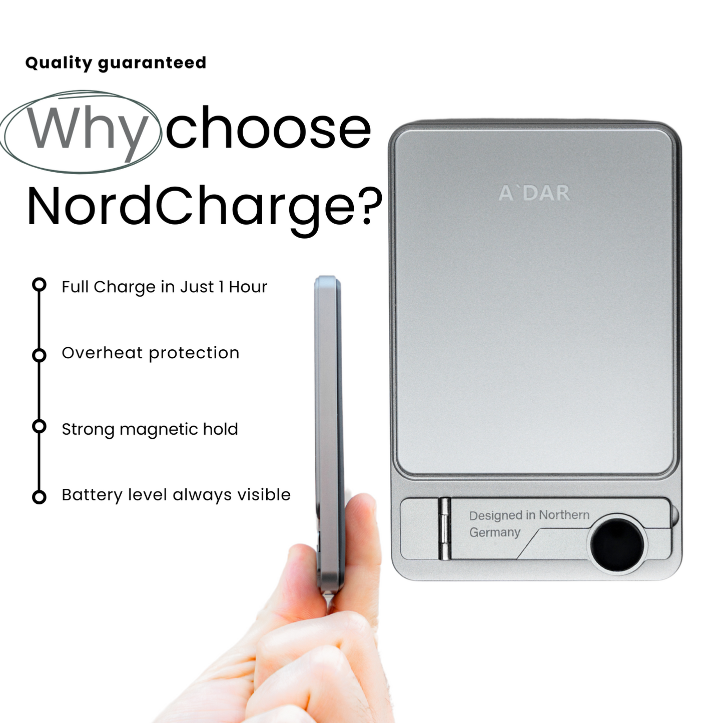 NordCharge - Magnetic PowerBank + SlimCharge