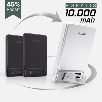 Magnetische PowerBank mit Überhitzungsschutz