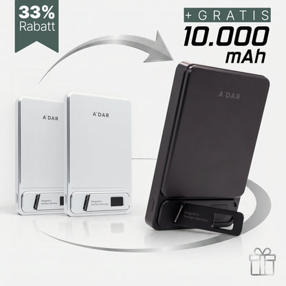 Magnetische PowerBank mit Überhitzungsschutz