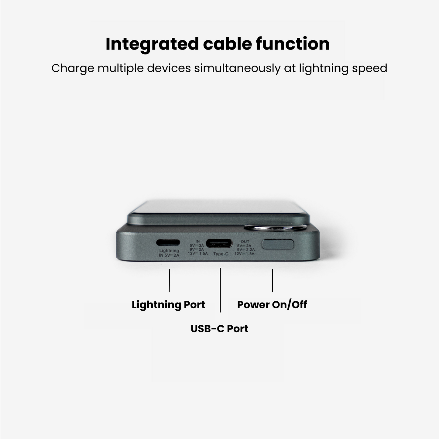 AdarCharge Pro® - magnetic Powerbank