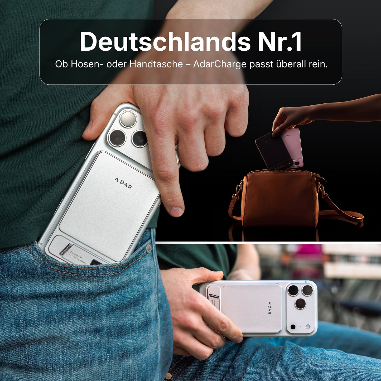 Magnetische PowerBank mit Überhitzungsschutz