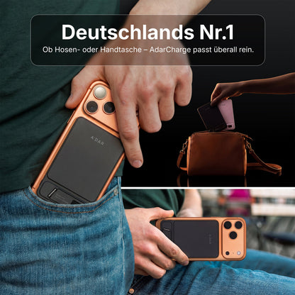 Magnetische PowerBank mit Überhitzungsschutz